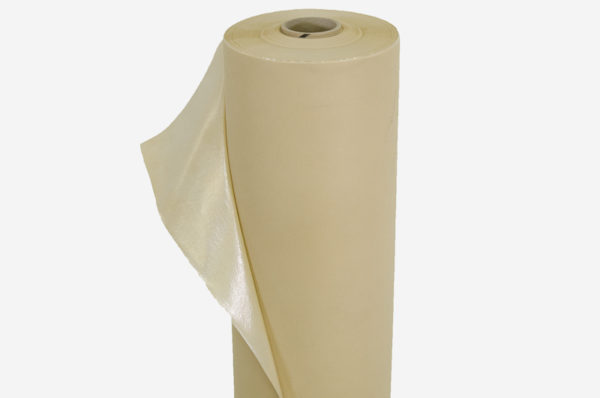 Netkaná textília BÉŽOVÁ, laminovaná  80 g/m²