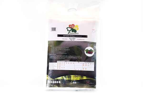 PEMI CORPORATION netkaná textília 17g/m², rozmer 4,2 x 20 m, farba biela