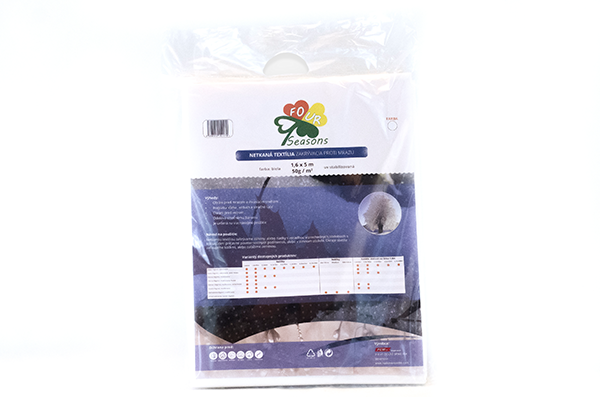 PEMI CORPORATION netkaná textília 50g/m², rozmer 1,6 x 15 m, farba biela