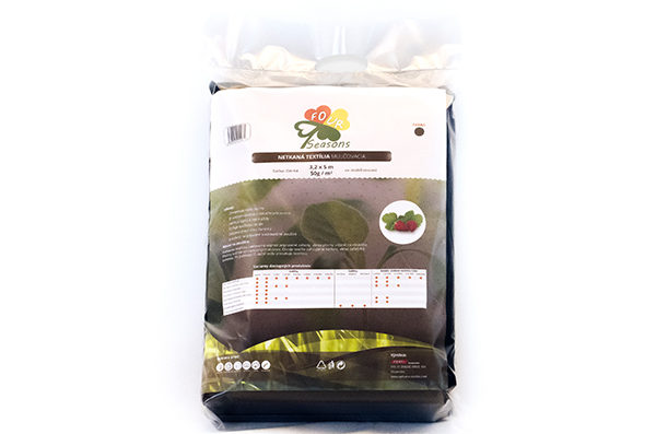 UV Netkaná textília ČIERNA 50g/m² 3,2m x 5m UV Netkaná textília ČIERNA 50g/m² 3,2m x 5m