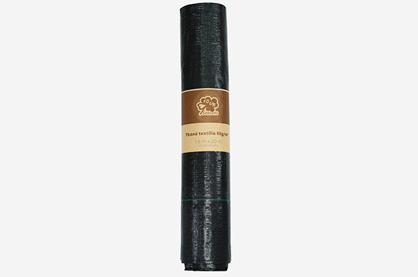 PEMI CORPORATION TKANÁ textília 80 g/m², rozmer 1,6 x 20 m, farba ČIERNA