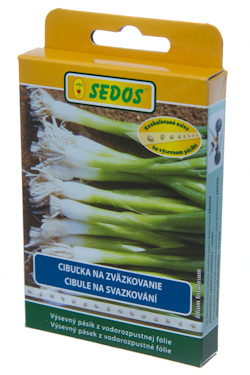 Cibuľa na zväzkovanie Green Banner, výsevný pásik 5 metrov Cibuľa na zväzkovanie Green Banner, výsevný pásik 5 metrov