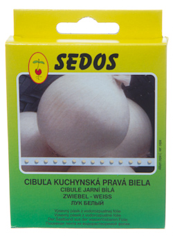 Cibuľa kuchynská biela, Albienka, výsevný pásik 5 metrov Cibuľa kuchynská biela, Albienka, výsevný pásik 5 metrov